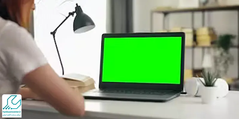 سبز شدن صفحه نمایش لپ تاپ لنوو