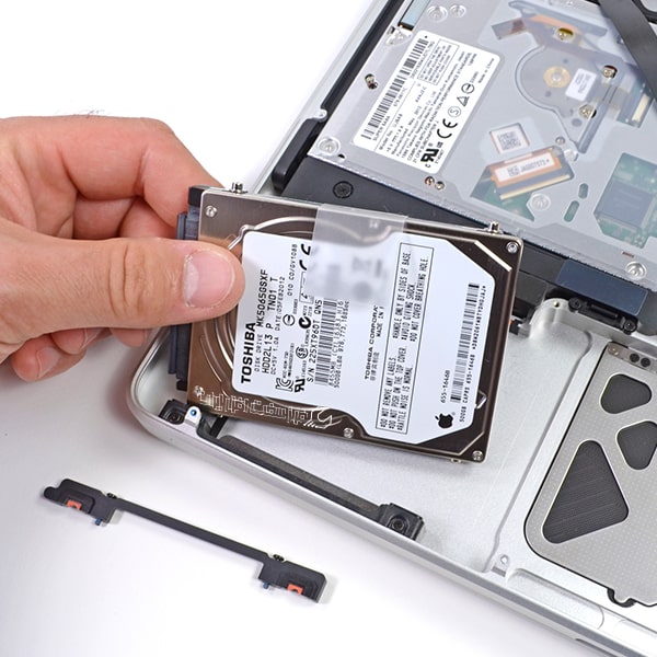 تعمیر هارد دیسک لپ تاپ اپل