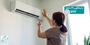 باد گرم کولر گازی