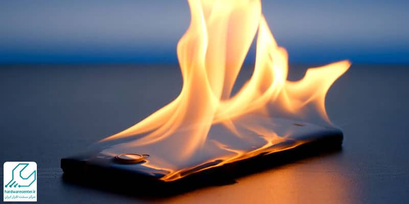 داغ شدن موبایل ال جی