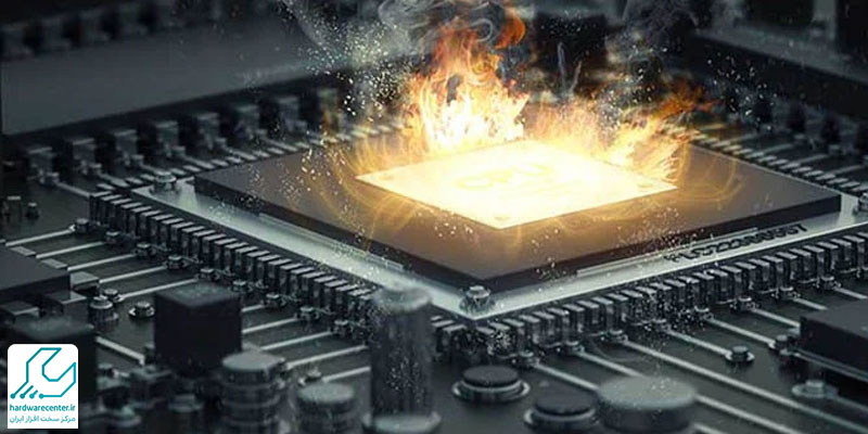 داغ شدن cpu