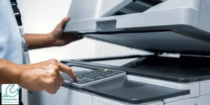 تنظیم رنگ دستگاه کپی