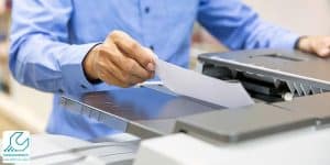 اسکن کردن با دستگاه کپی