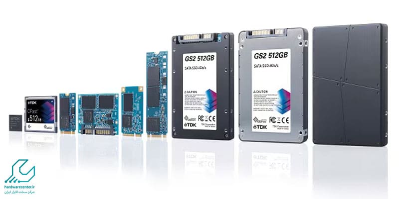 انواع حافظه فلش ssd