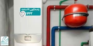 آموزش باد زدن منبع انبساط پکیج