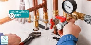 علت آب دادن شیر اطمینان پکیج