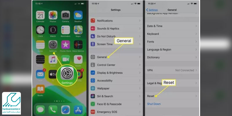 از کار افتادن face ID آیفون